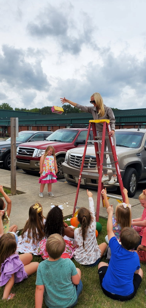 Kindergarten celebrated the end of their Knowledge Unit: Nursery Rhymes & Fables with Nursery Rhyme Olympics