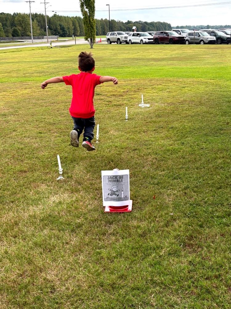 Kindergarten celebrated the end of their Knowledge Unit: Nursery Rhymes & Fables with Nursery Rhyme Olympics