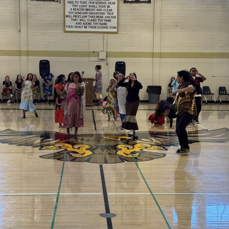 Celebrating Marshallese culture with songs & dancing on Manit Day 9/26/25!  Great Day To Be A Jr Eagle! 🦅 