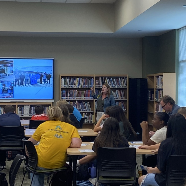 Thank You to BRTC for coming and visiting with GCTJHS Career Development classes!  Learning about future possibilities as students explore their interests. Great Day To Be A Jr Eagle! 🦅 