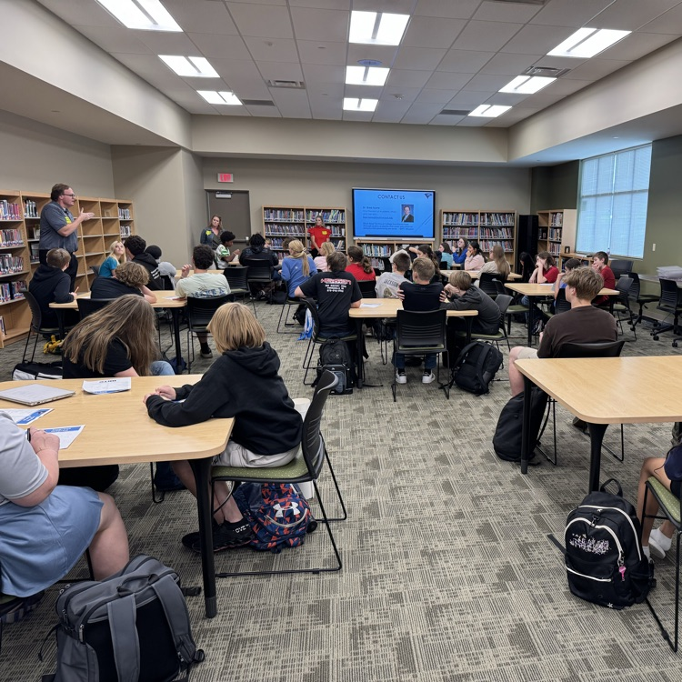 Thank You to BRTC for coming and visiting with GCTJHS Career Development classes!  Learning about future possibilities as students explore their interests. Great Day To Be A Jr Eagle! 🦅 