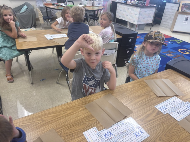 Mrs. Marci’s class learned about our sense of taste today and had a taste test. We shared our opinions and decided we think sweet and sour are our favorites.