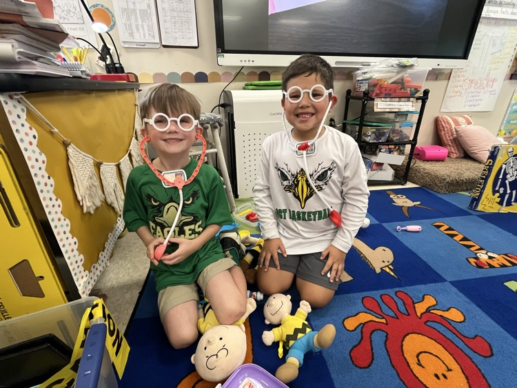 Mrs. McMillon’s class celebrated with “Dr. Day” to conclude their study of the human body.