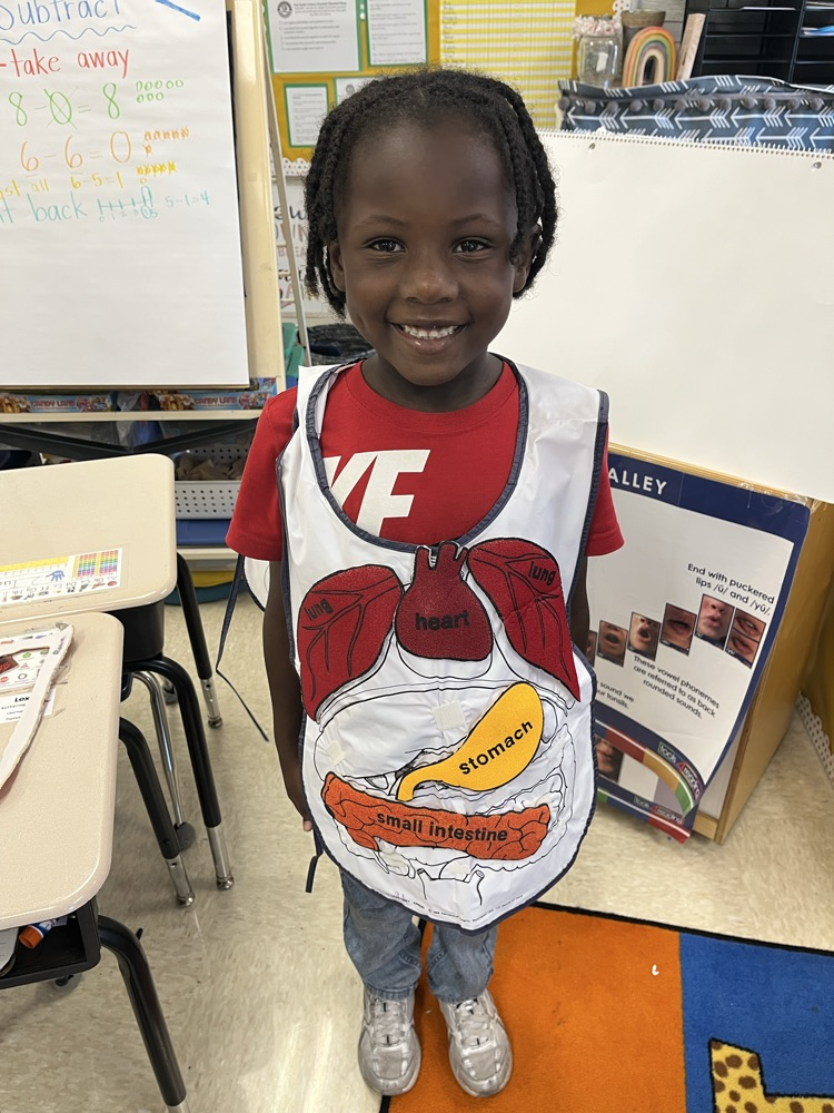 Mrs. McMillon’s class celebrated with “Dr. Day” to conclude their study of the human body.