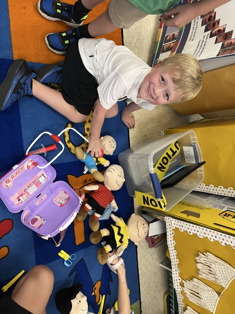Mrs. McMillon’s class celebrated with “Dr. Day” to conclude their study of the human body.