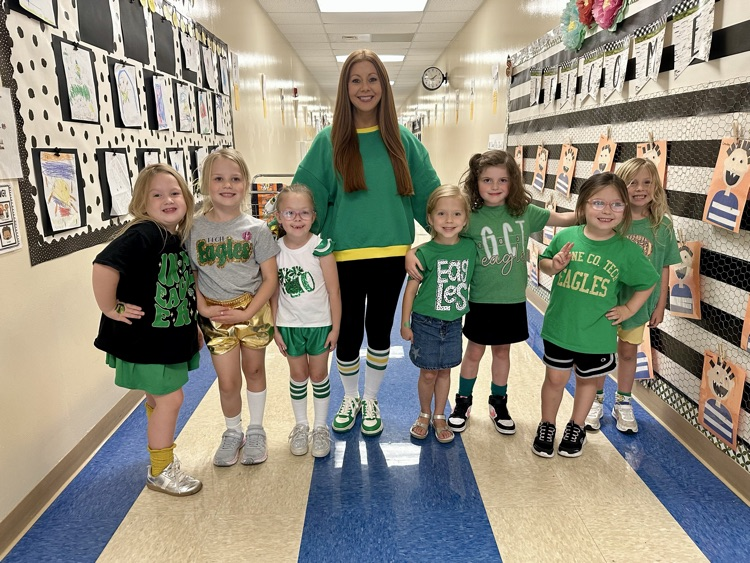 green and gold
