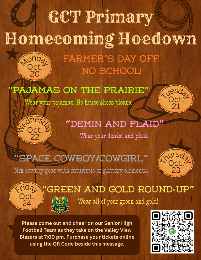 GCT Primary Homecoming Hoedown