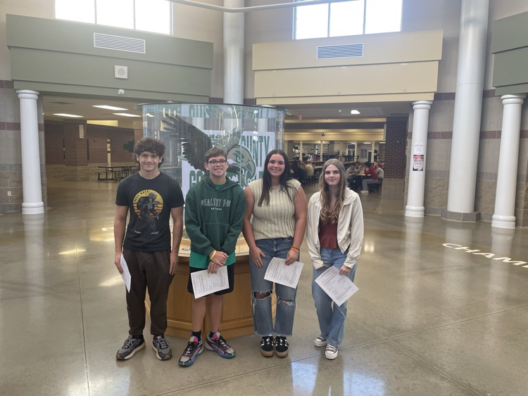 Jr Students of the Month