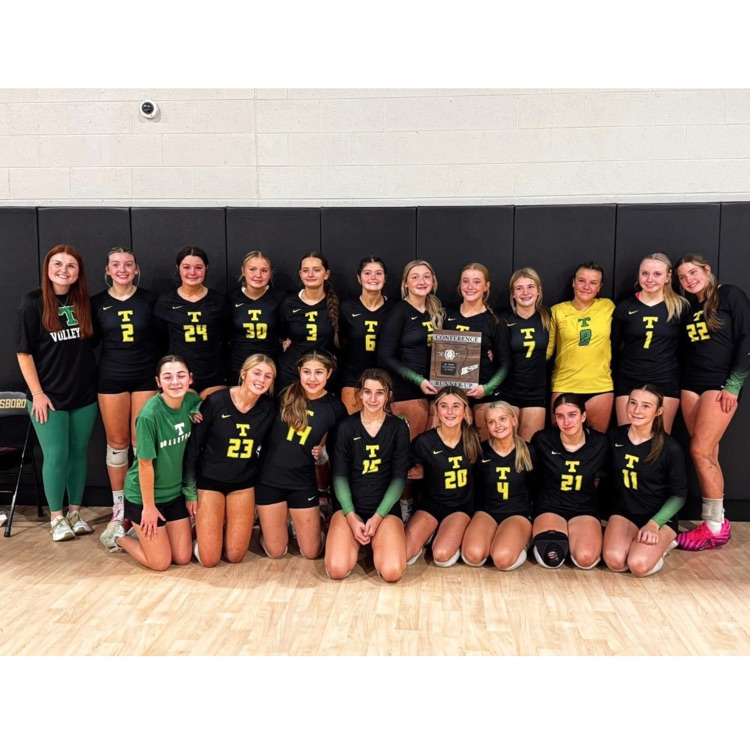 2025 District Runner Ups ๐ Proud of these girls & Coach Cone! Great Day To Be A Jr Eagle! ๐ฆ