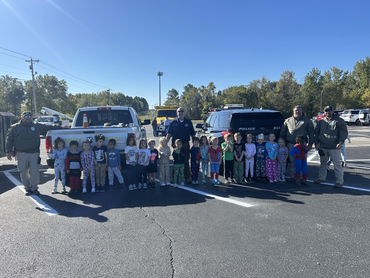 Our class enjoyed Pajama Day and Community Helper Day today!