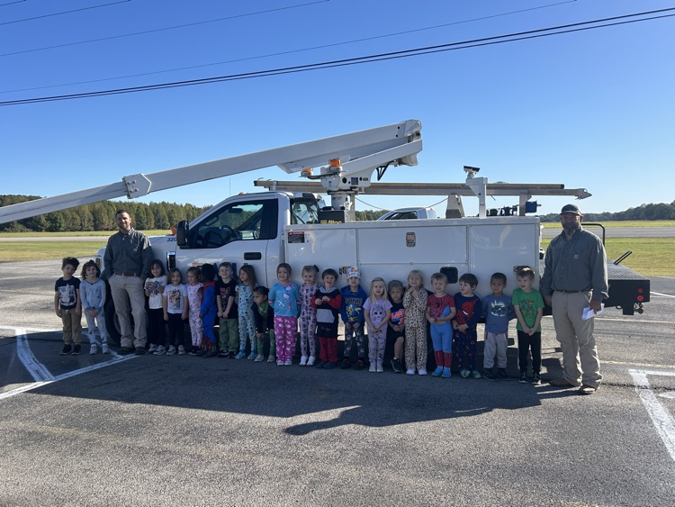Our class enjoyed Pajama Day and Community Helper Day today!