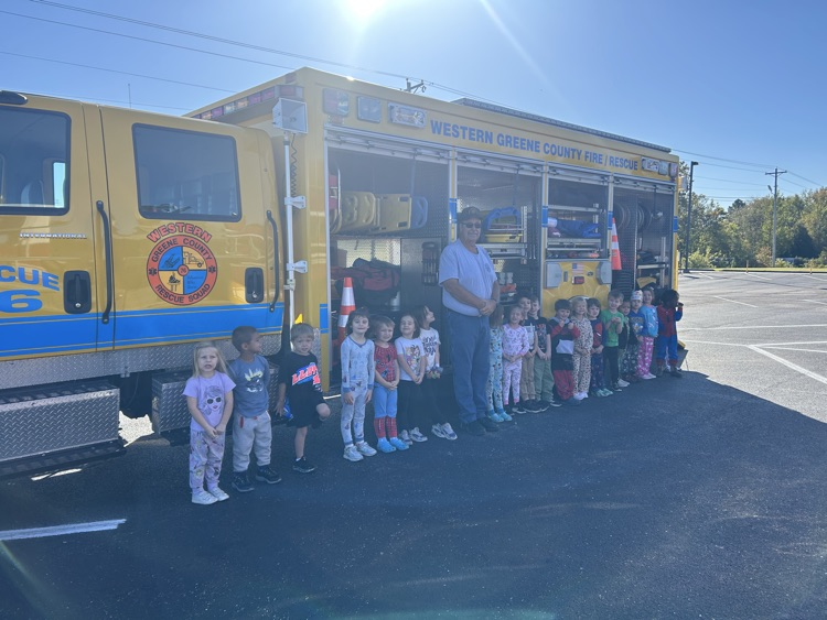 Our class enjoyed Pajama Day and Community Helper Day today!