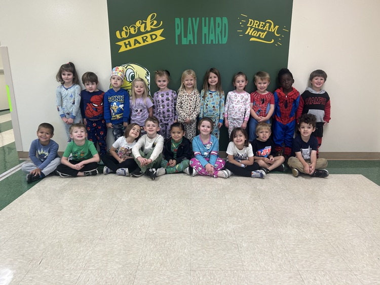 Our class enjoyed Pajama Day and Community Helper Day today!