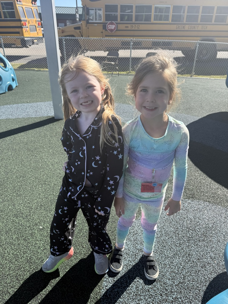 Our class enjoyed Pajama Day and Community Helper Day today!