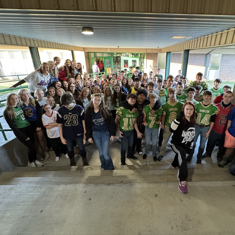 Jersey Day @ GCTJHS. Great Day To Be A Jr Eagle! ๐ฆ