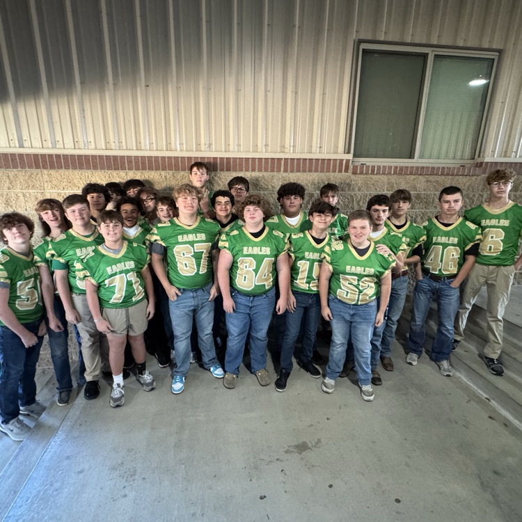 Jersey Day @ GCTJHS. Great Day To Be A Jr Eagle! ๐ฆ