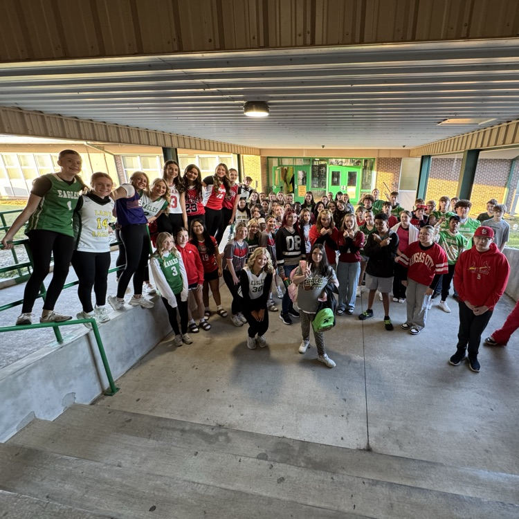 Jersey Day @ GCTJHS. Great Day To Be A Jr Eagle! ๐ฆ