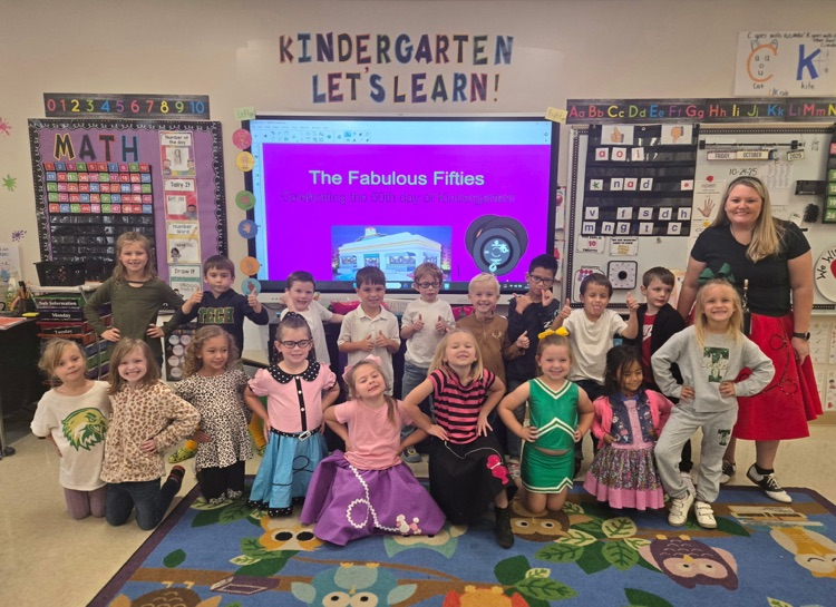 We made it to the Fabulous 50s! Soda floats, Sock Hop, Soda Float questioning, snacks of the 50s and more! Learning in the 50s is fun!!