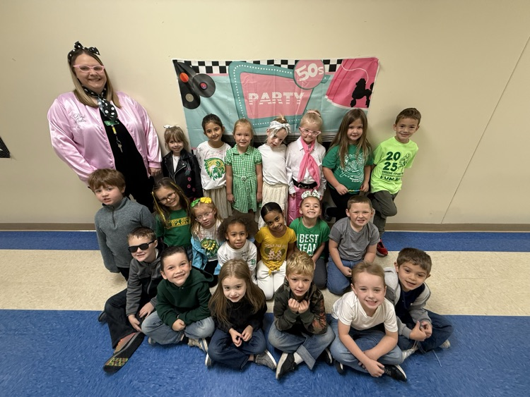 We made it to the Fabulous 50s! Soda floats, Sock Hop, Soda Float questioning, snacks of the 50s and more! Learning in the 50s is fun!!