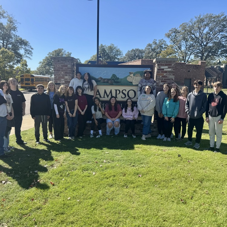 Arkansas History field trip to Hampton State Park @ Wilson, AR. Great day to be a Jr Eagle! ๐ฆ