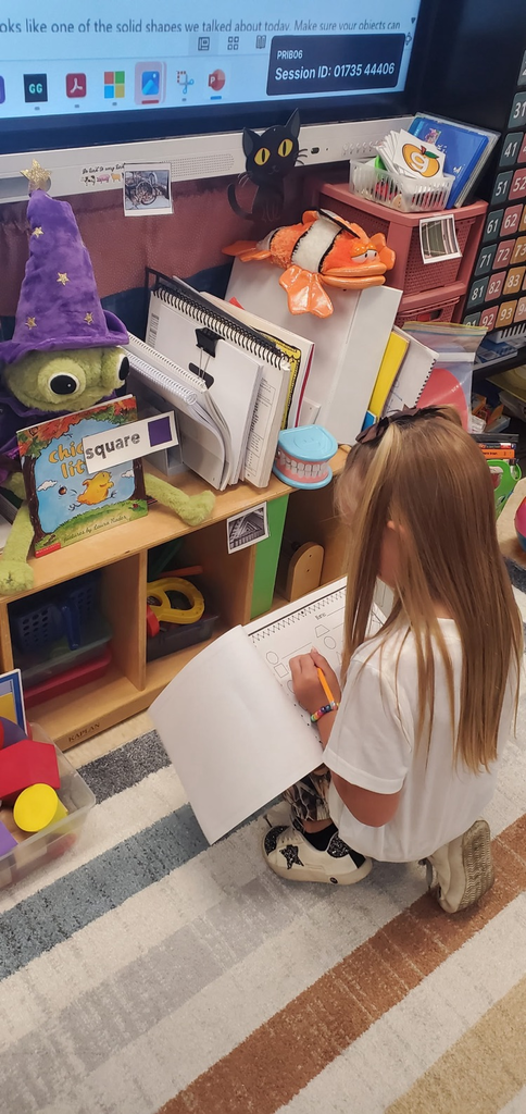 Mrs. Melissa's class made learning math shapes fun with Write The Room 2D/3D Shapes !!