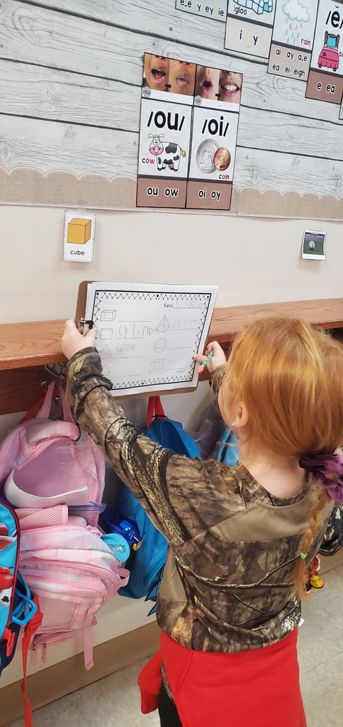 Mrs. Melissa's class made learning math shapes fun with Write The Room 2D/3D Shapes !!