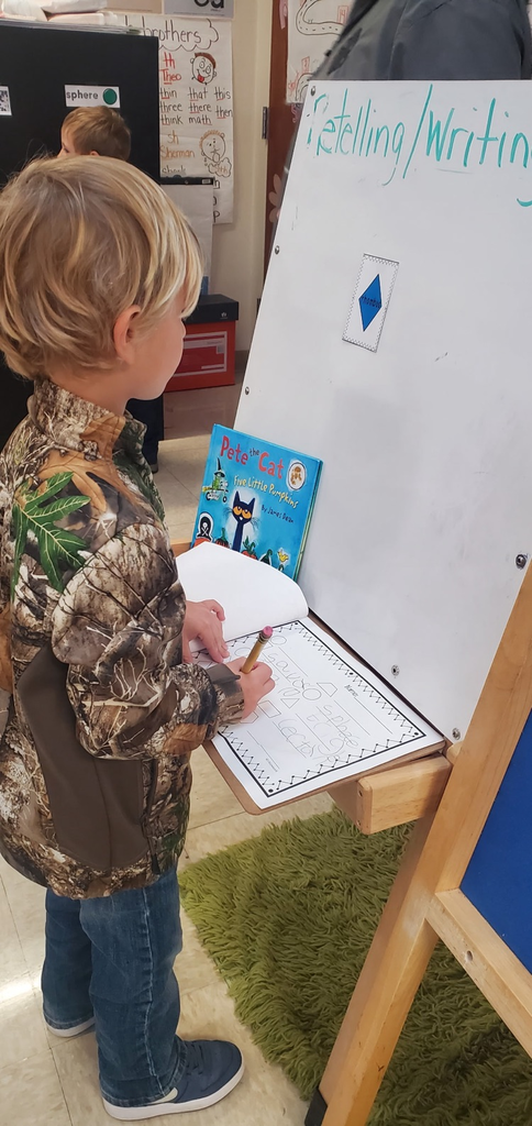 Mrs. Melissa's class made learning math shapes fun with Write The Room 2D/3D Shapes !!