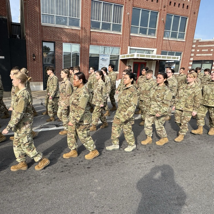 GCT JROTC marched in the Veterans Parade @ Jonesboro and they represented Tech well. Great Day To Be An Eagle & Thank You to our Veterans for their service! ๐ฆ