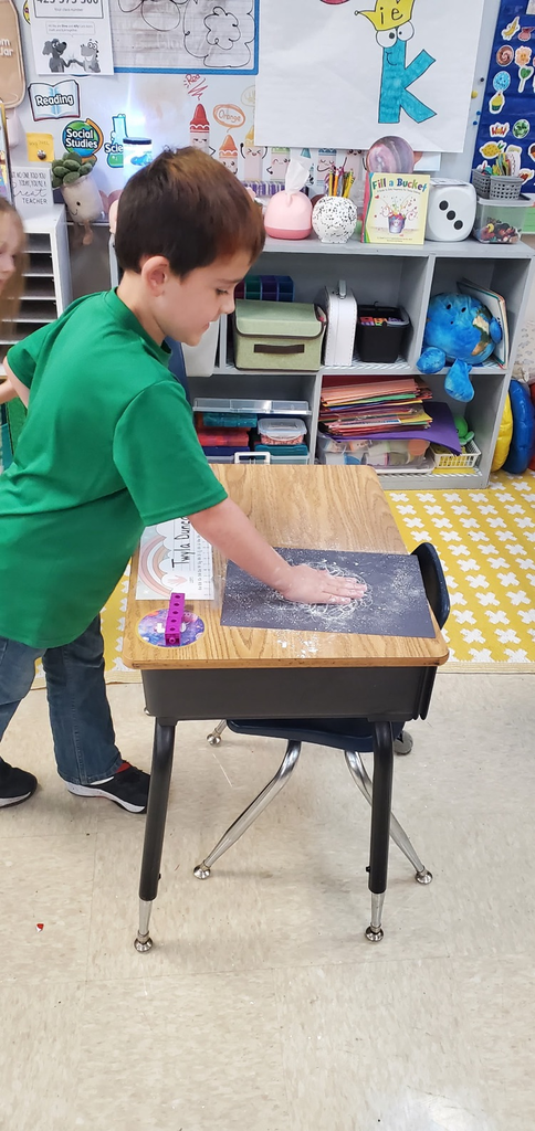 Mrs. Melissa's class enjoyed a hands-on experience from our Knowledge Unit on Pollinators... we became the bees and helped spread pollen to everyone's flowers!