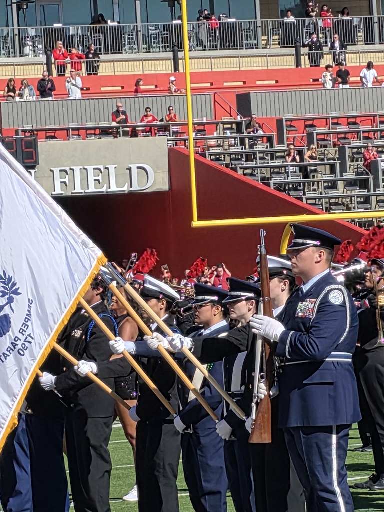 A-State color guard 