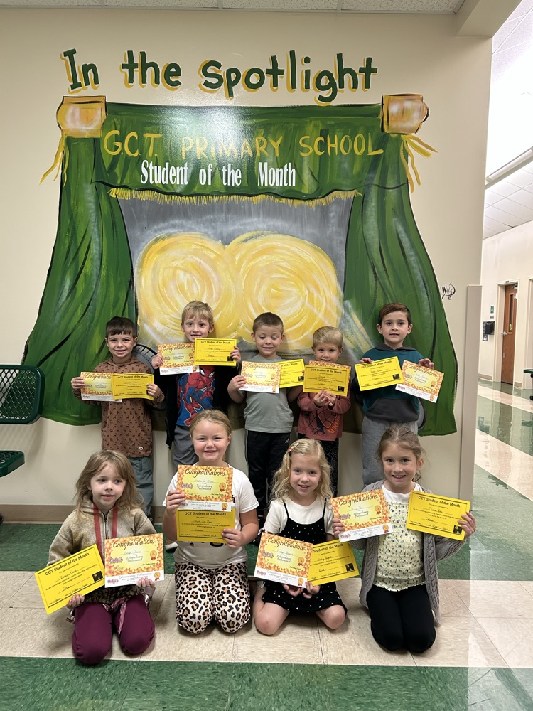 Student of the month October