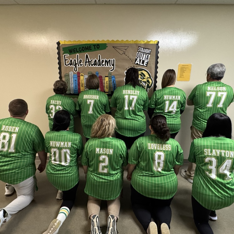 Great Day To Be An ALE Eagle!  Hope everyone has a great day from Eagle Academy! 🦅 