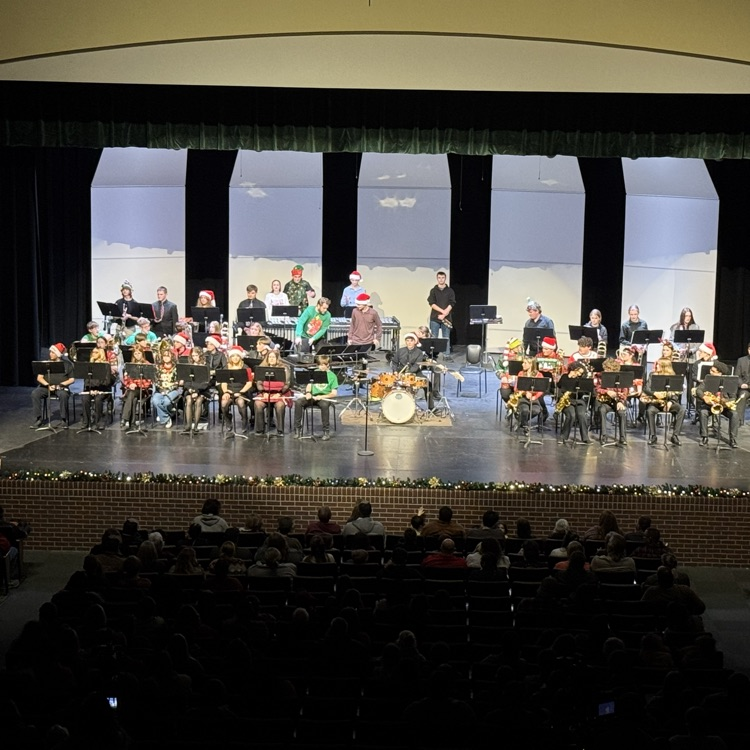 GCT Bands Christmas Concert. Great Day To Be A Concert Band Christmas Eagle! 🦅