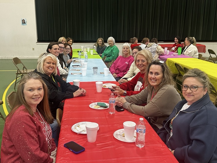 Stacks of smiles at GCT Primary 🥞 Staff Pancake Party = happy faces and full plates!