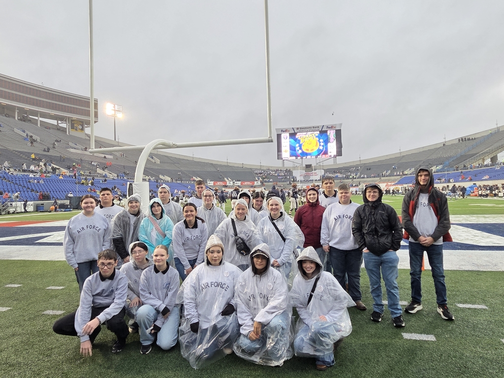 On the field before the game