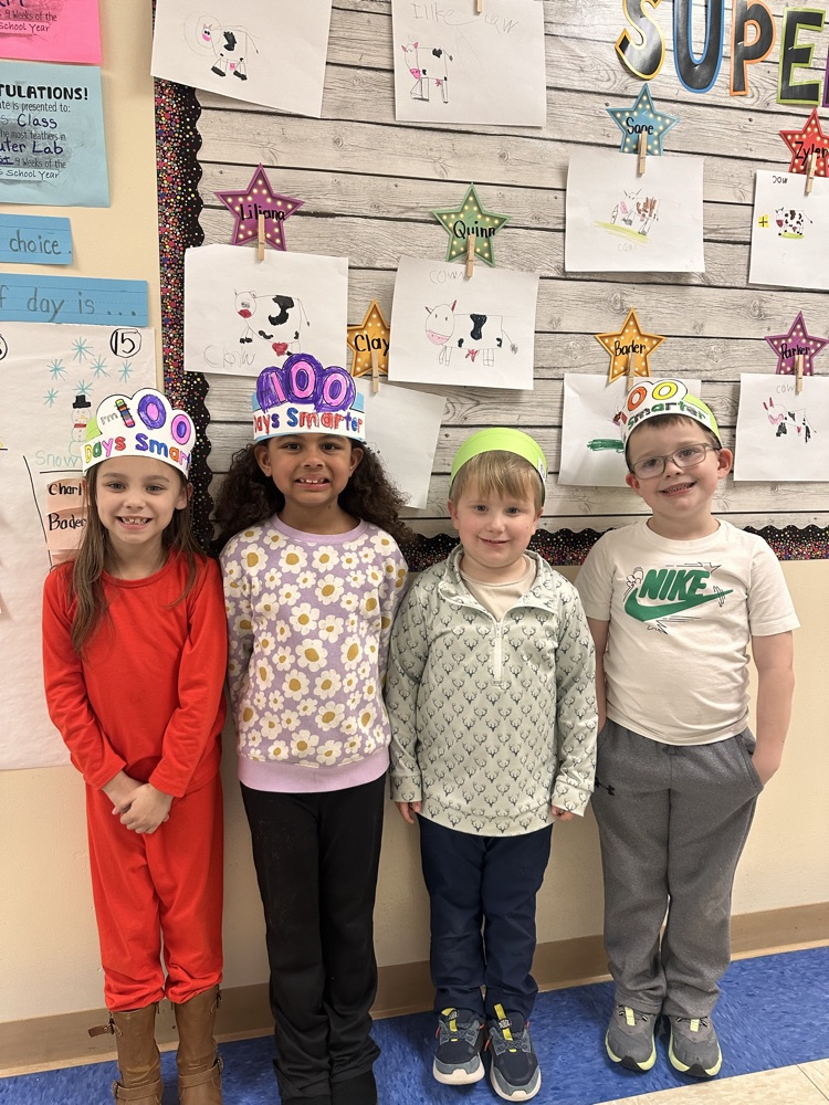 100th day of Kindergarten celebration 