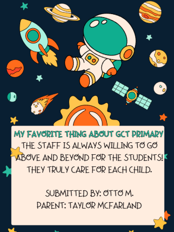 My favorite thing about GCT Primary: