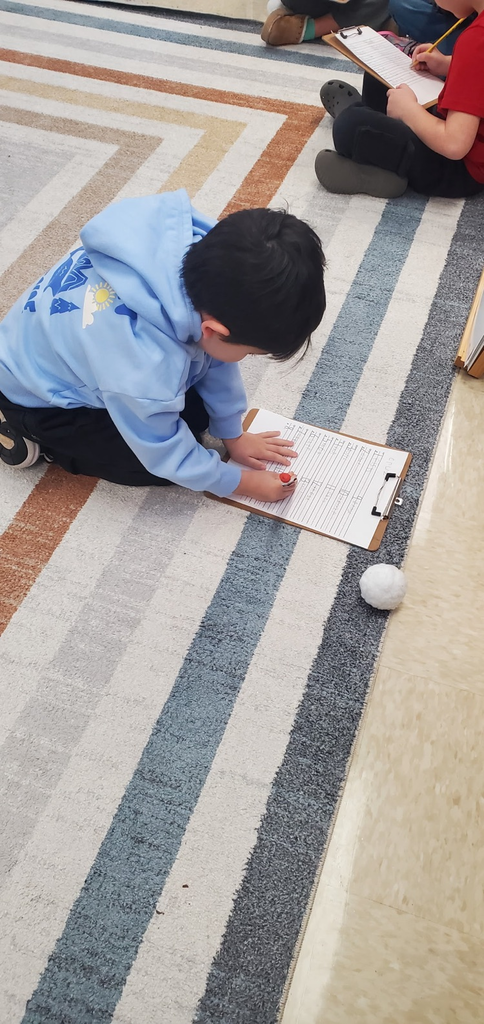 Mrs. Miller's class returned after a snow break and did some Snowball writing with blends and digraphs.