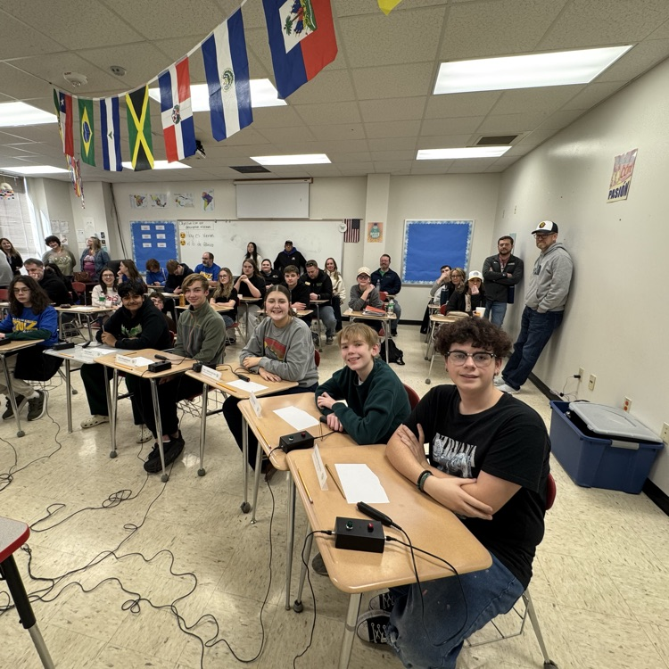 Great showing by the GCTJHS Quiz Bowl Team. Also, it was their sponsor, Mr Moon’s birthday. Again, another group that shows why It Is A Great Day To Be A Jr Eagle! 🦅