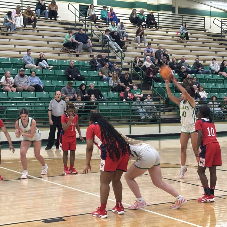 Way to go Jr Lady Eagles! Will play in the next round Thursday @ 6:00 @ The Multi! Great Day To Be A Jr Lady Eagle! 🦅