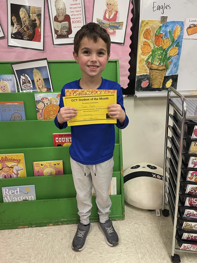 ✨ GCT Primary – January Students of the Month! ✨🦅