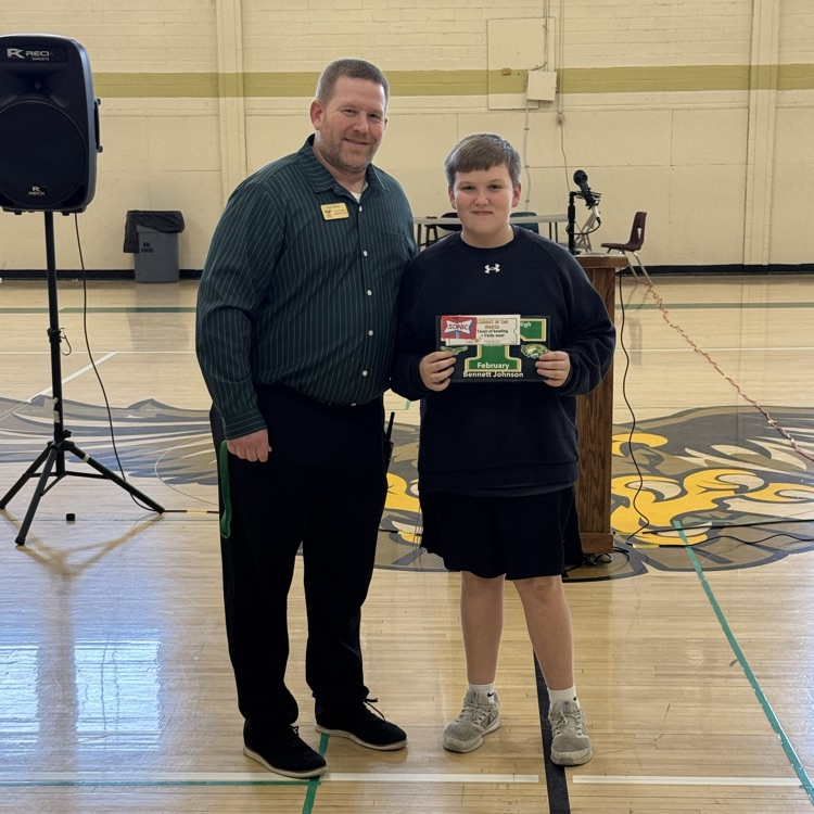 Congrats GCTJHS Students of the Month! 8th - Bennett Johnson & 9th - Lilly Canciilla! Great Day To Be A Jr Eagle! 🦅