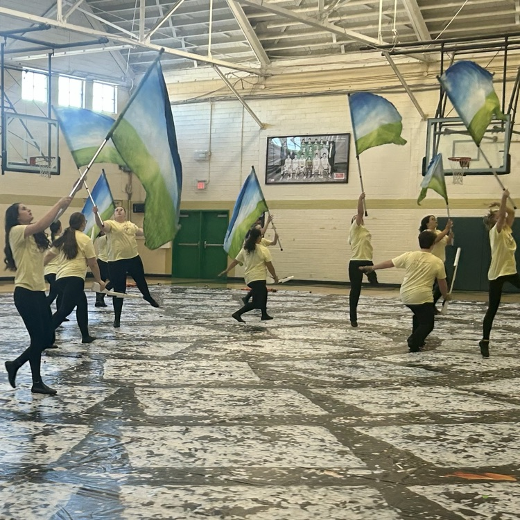 Thank you to the GCT Color Guard for performing and entertaining GCTJHS during Thursday Refreshments! GCT Band Rocks!