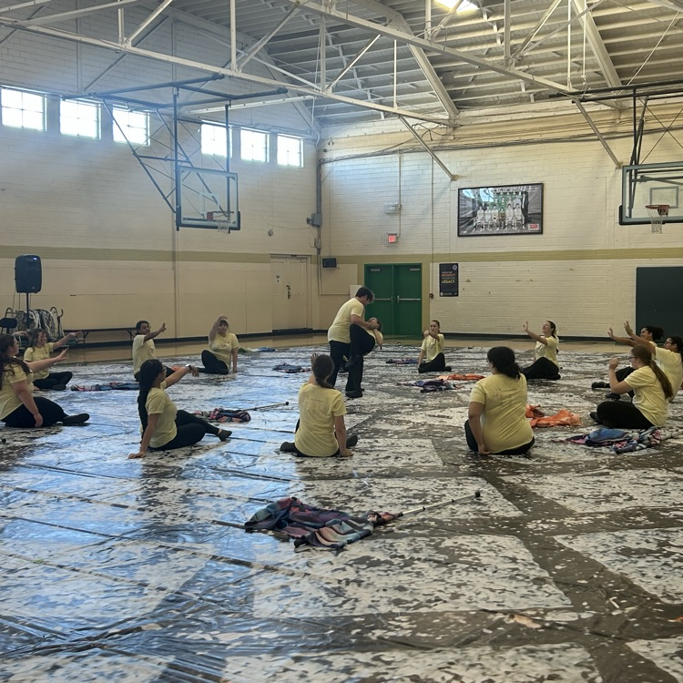 Thank you to the GCT Color Guard for performing and entertaining GCTJHS during Thursday Refreshments! GCT Band Rocks!