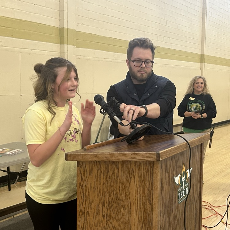 Thank you to the GCT Color Guard for performing and entertaining GCTJHS during Thursday Refreshments! GCT Band Rocks!