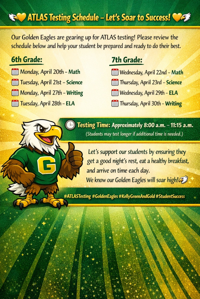 test schedule