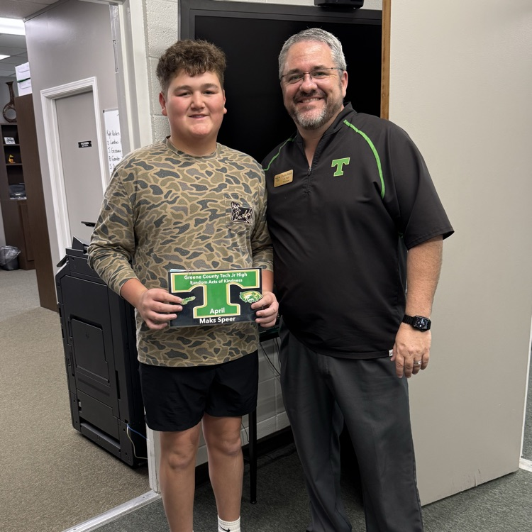 Congrats GCTJHS Random Acts of Kindness Winners for April: Lexi Wright, Bonnie Roach, Cici Snyder, Mariah Gray, Joaquin Jaramillo, Liam Cole, Korbin Stewart & Maks Speer. Great Day To Be A Jr Eagle! 🦅 