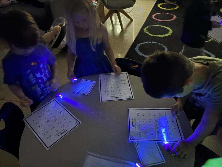 blue light scavenger hunt