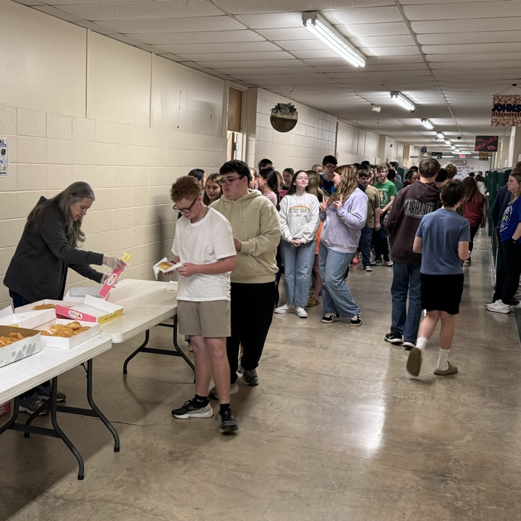 Great Day To Be A Jr Eagle! 🦅 Atlas test day number two. Thank you to Delta and Martin for providing the kids donuts again! 🍩 