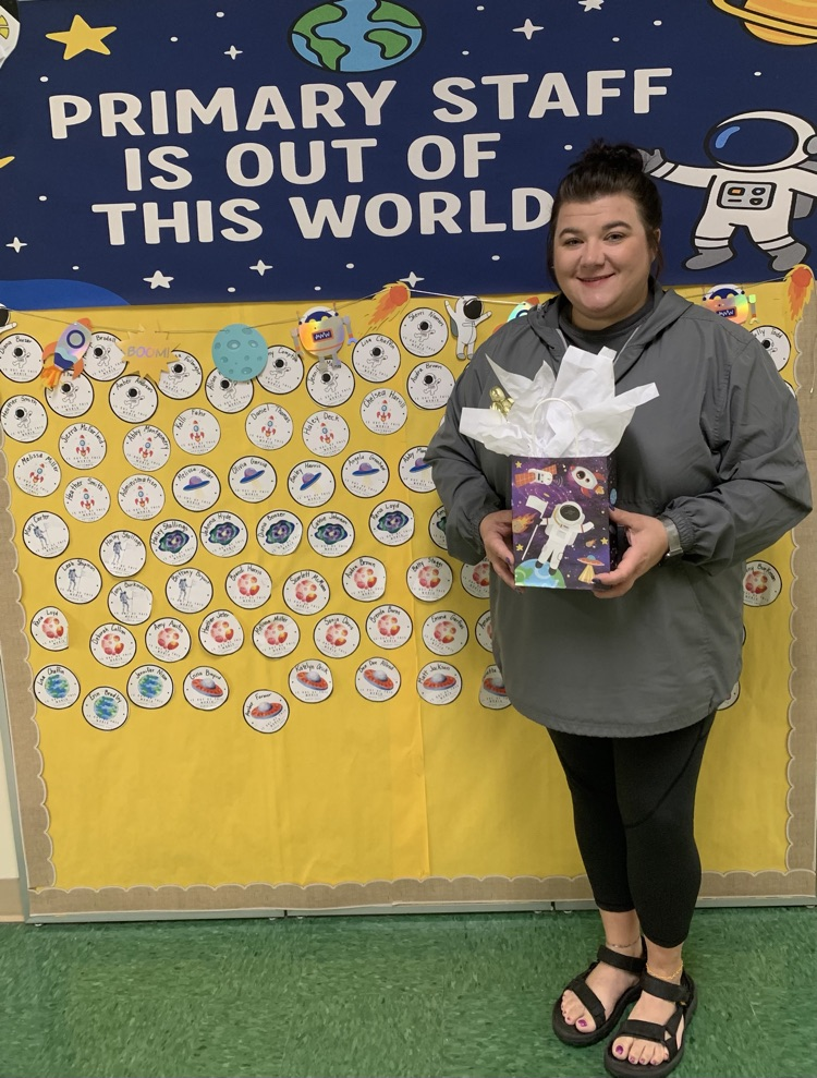 April Staff Members of the Month  Thanks to Let’s Roll and Ridge Kids Dental, our Partner in Education, for our prizes. 